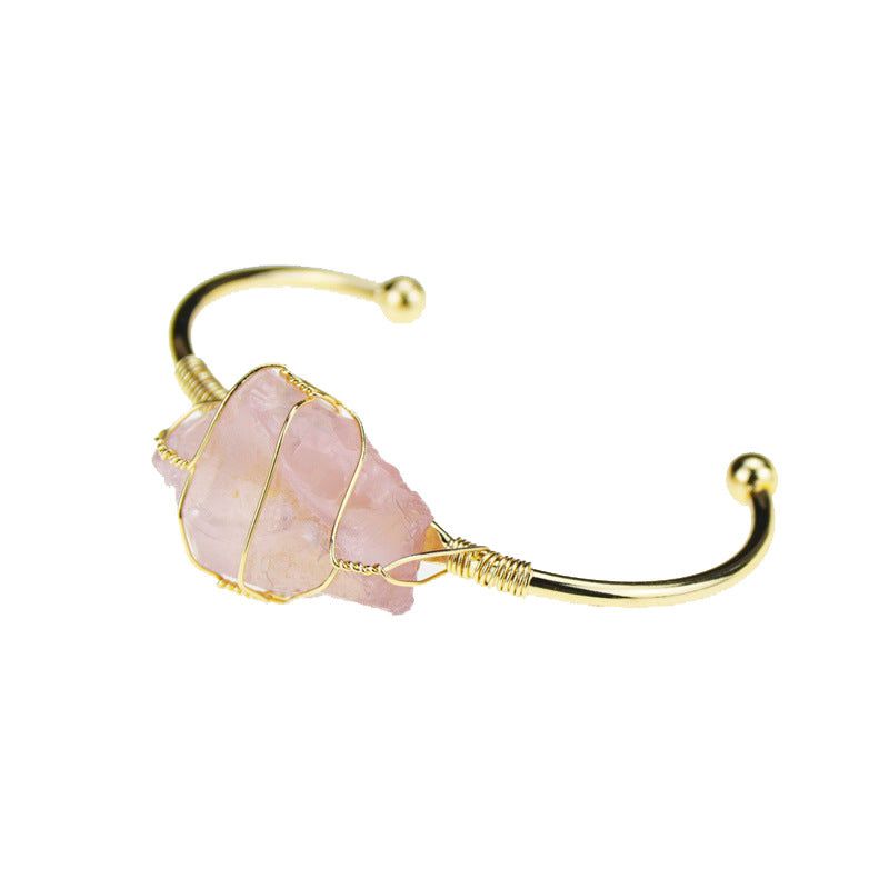 Rough Crystal Stone Bracelet