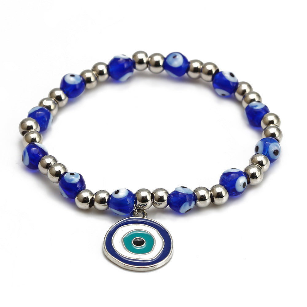 Evil Eye Beads & Hand Of Fatima Bracelet