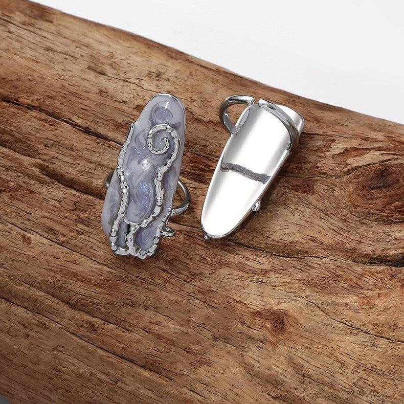 Finger nail Cap Ring