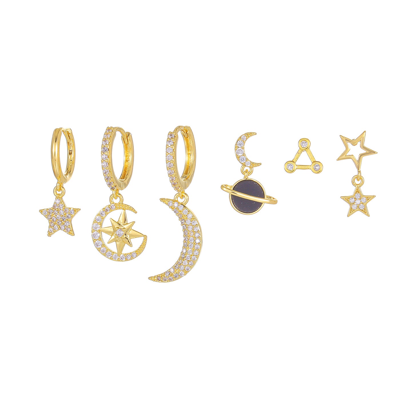 Multi Set Earrings