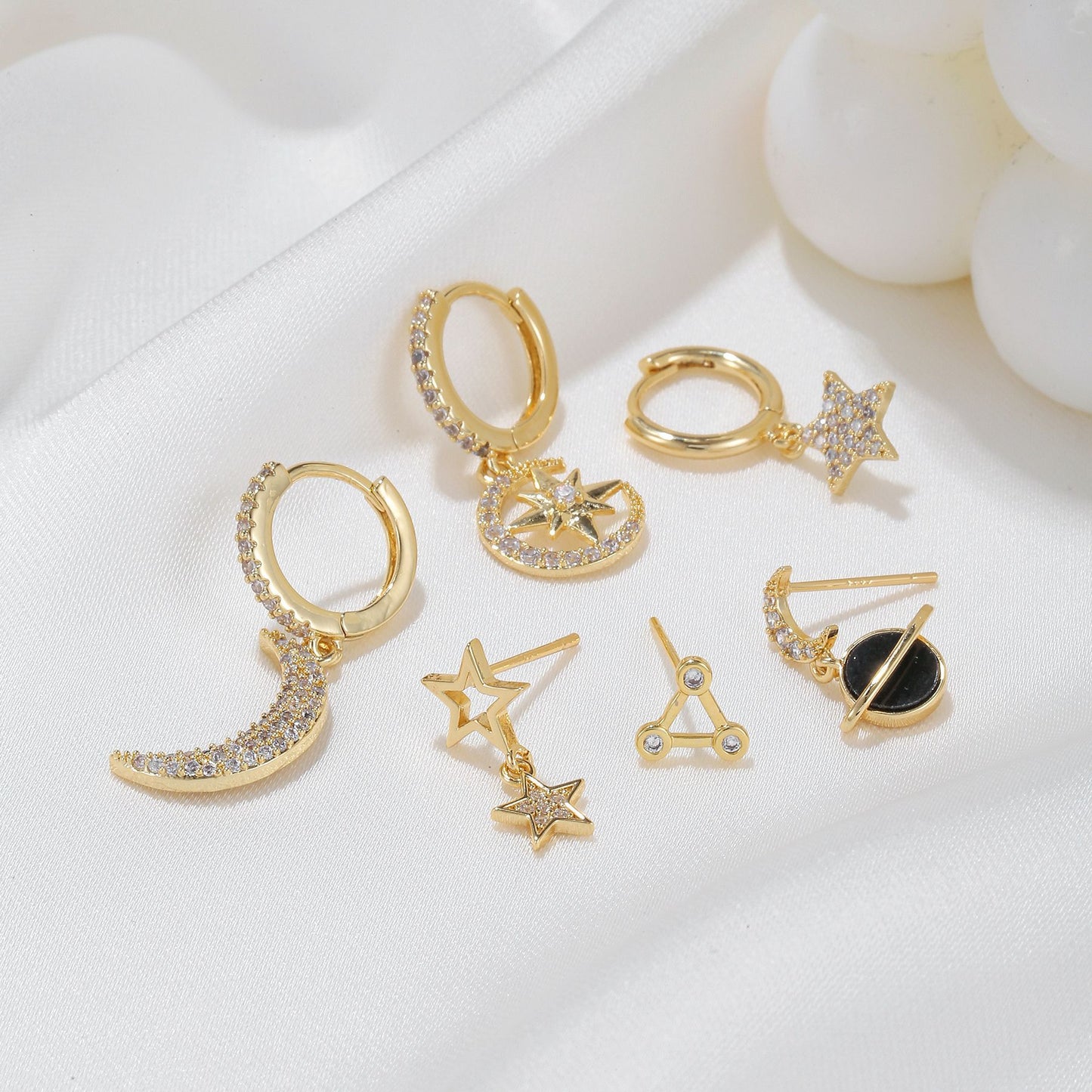Multi Set Earrings