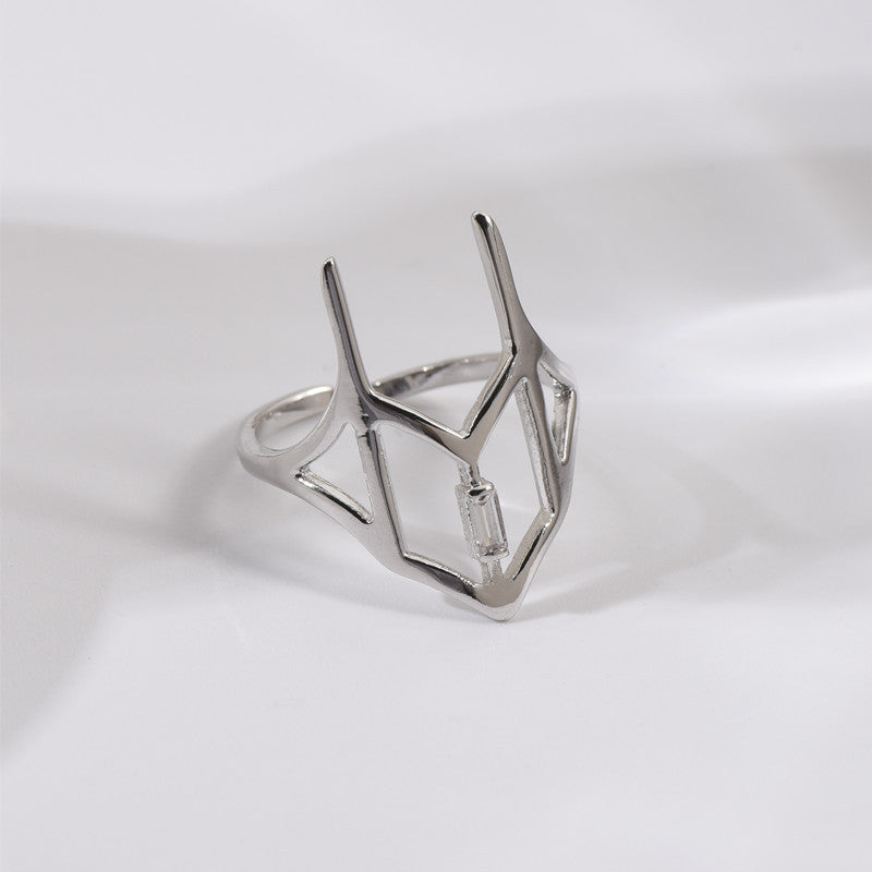 Zircon Adjustable Fingertip Ring