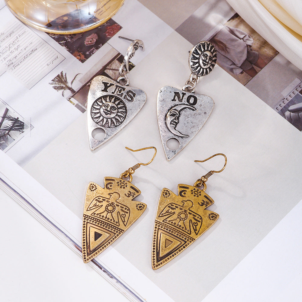 Sun Moon Earrings
