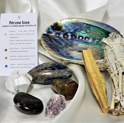 Smudge Kit: Stress Less - Anxiety & Stress Relief