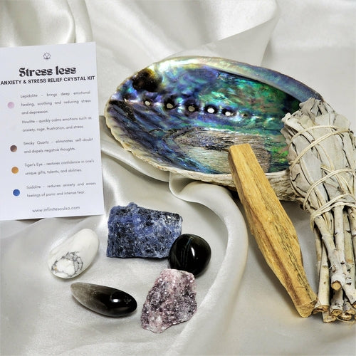 Smudge Kit: Stress Less - Anxiety & Stress Relief