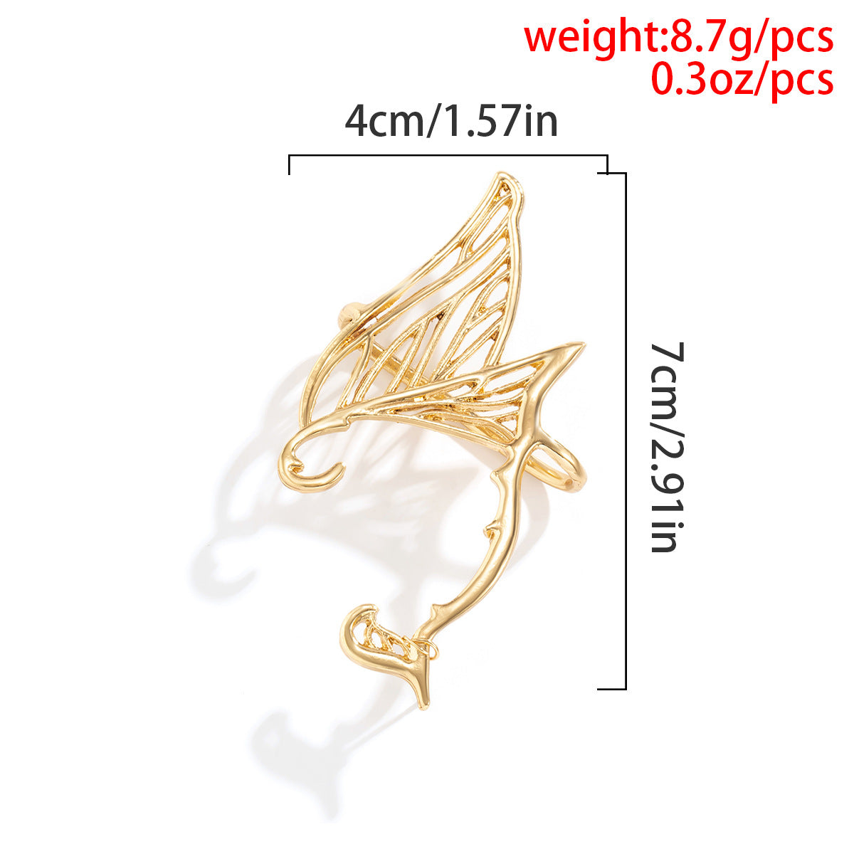 Butterfly Wings Ear Cuff