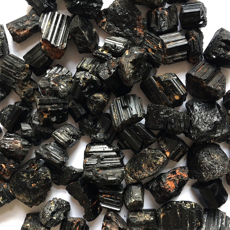 black tourmaline rough pieces 50g