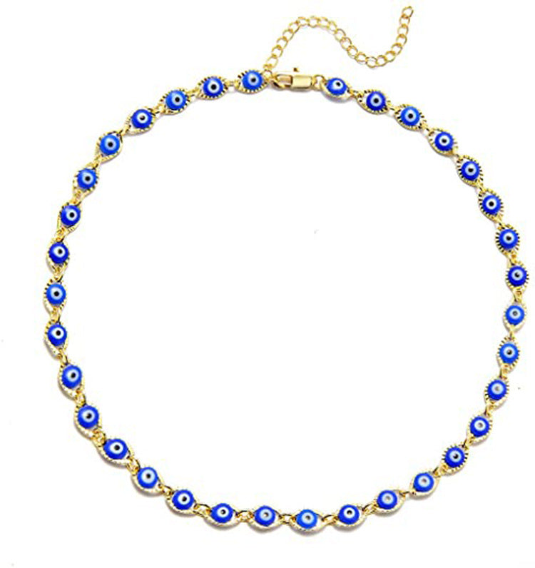 Evil Eye Choker Necklace