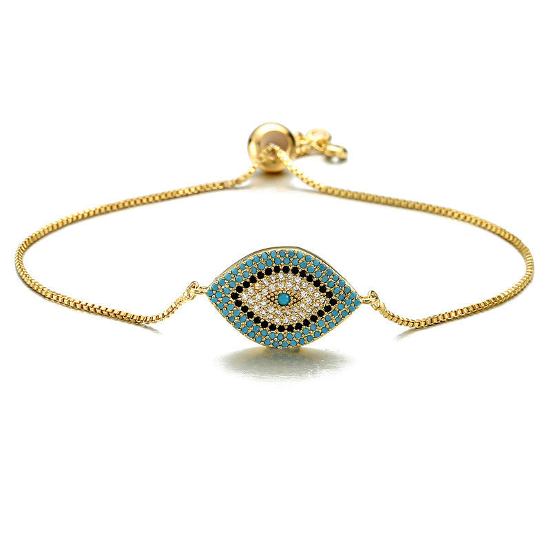 Sparkly Evil Eye Bracelet