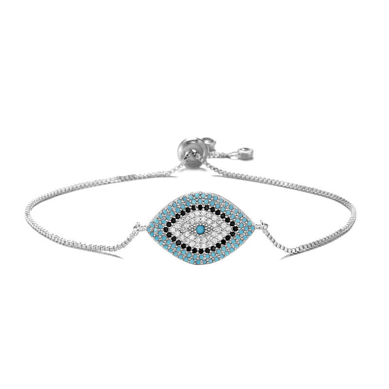 Sparkly Evil Eye Bracelet