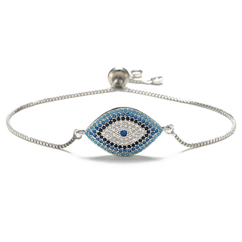 Sparkly Evil Eye Bracelet