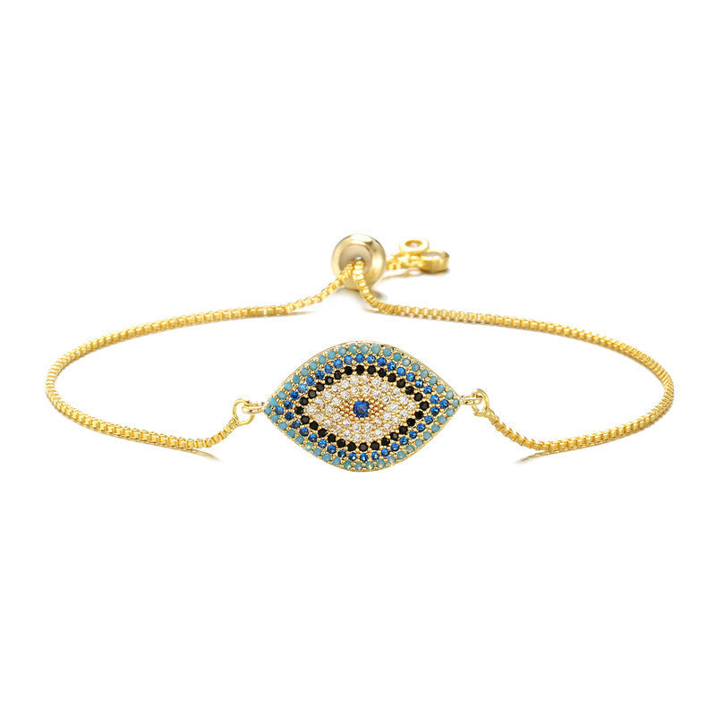 Sparkly Evil Eye Bracelet