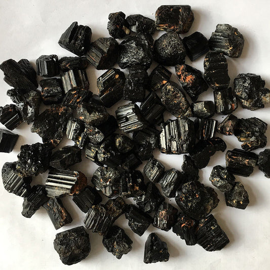 black tourmaline rough pieces 50g