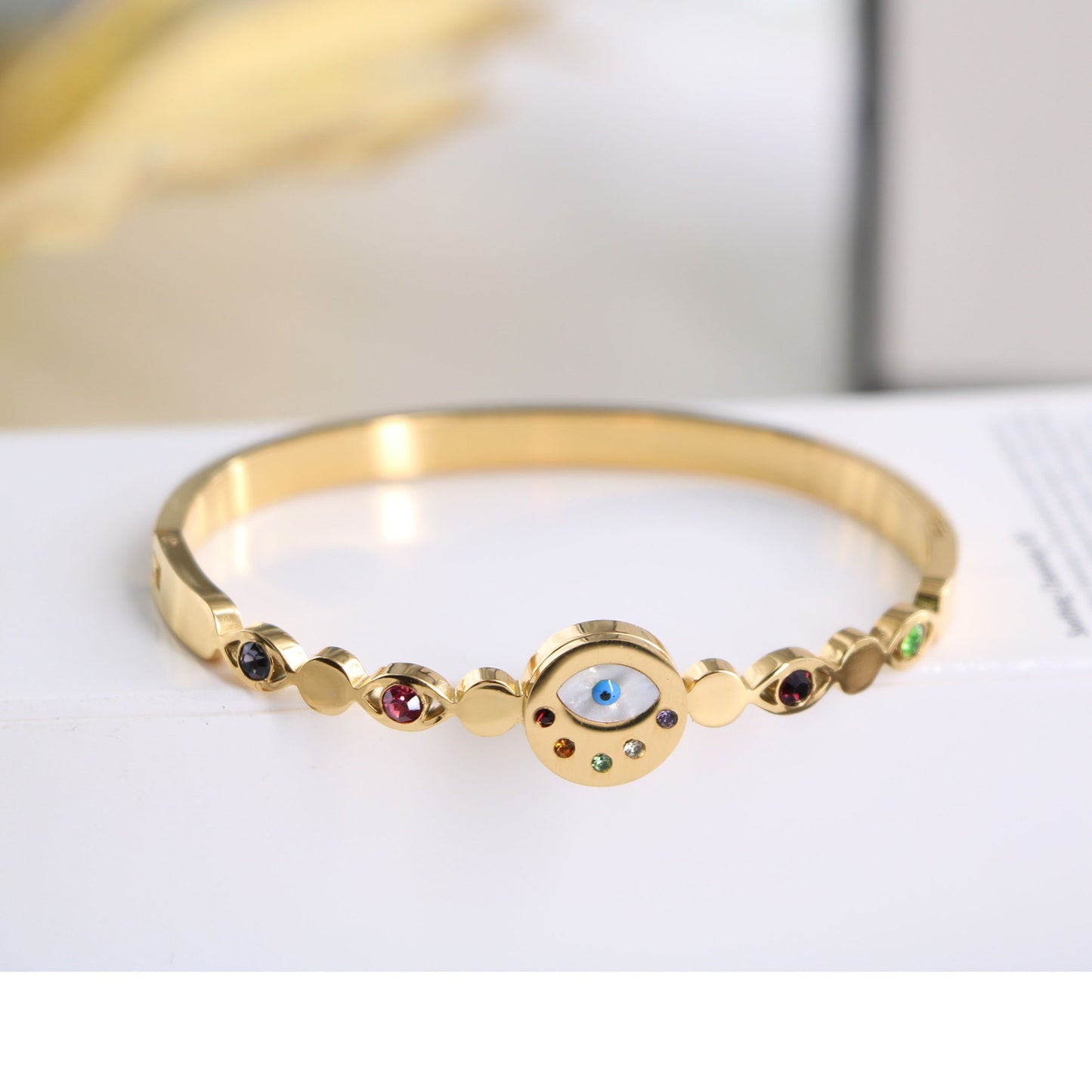 Colourful Evil Eye Bracelet