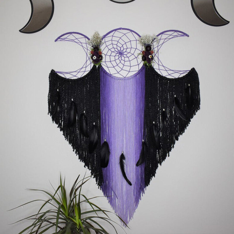 Triple Moon Dream Catcher