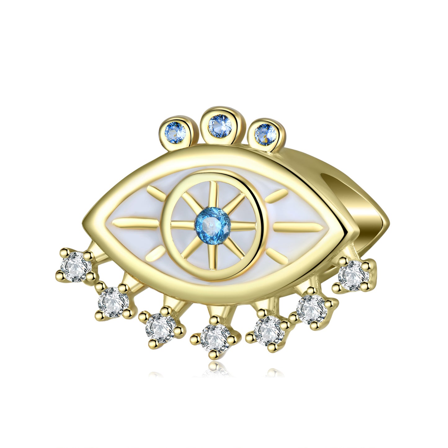 Evil Eye Sterling Silver Pendant