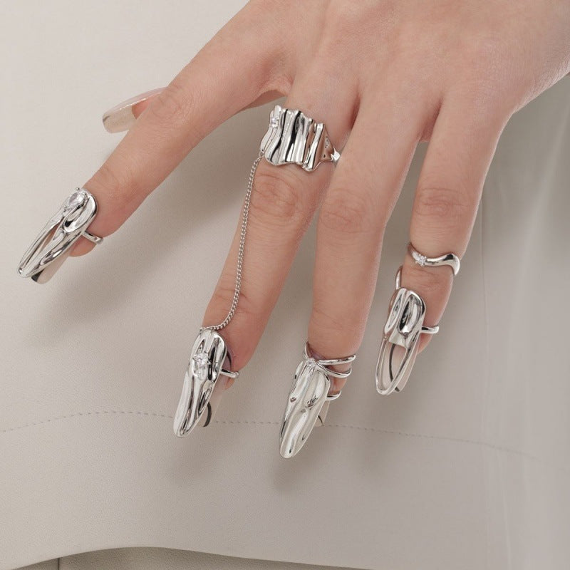 Detachable Nail Ring Set