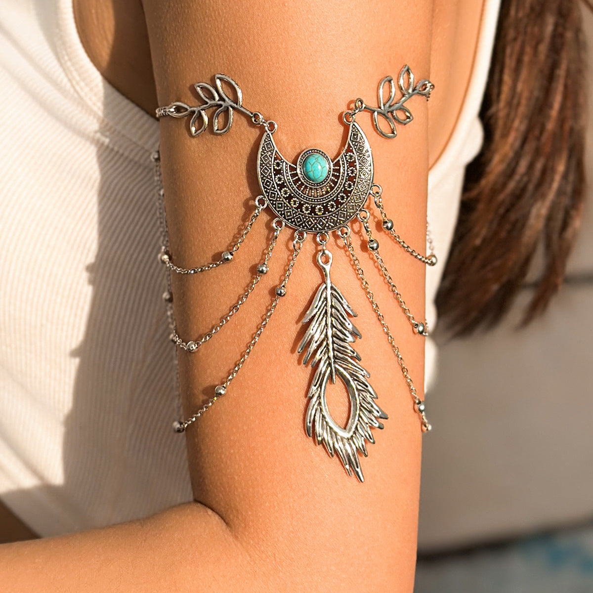 Bohemian Arm Chain Bracelet