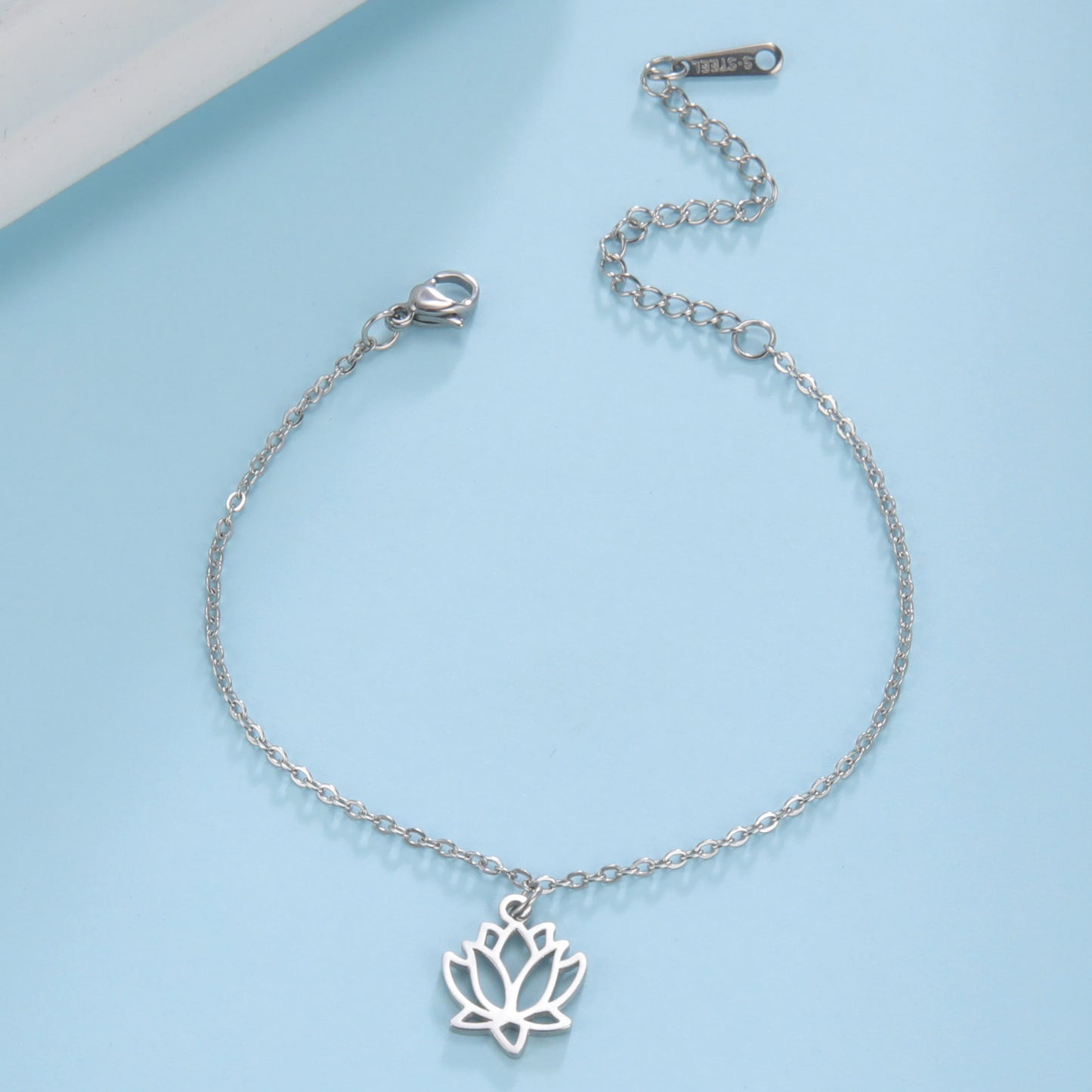 Lotus Ankle Bracelet