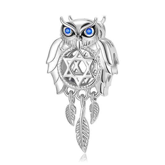 Owl Dream Catcher Charm/Pendant