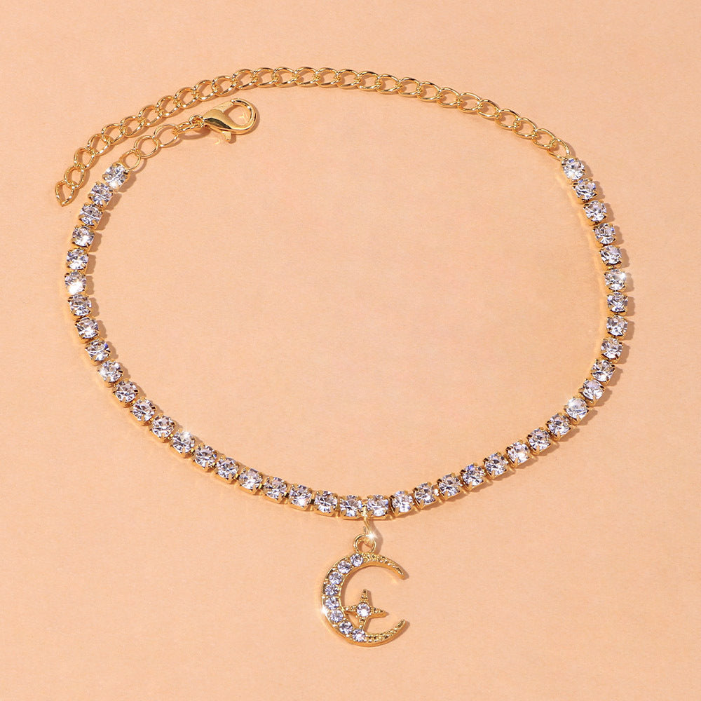 Star Moon Anklet